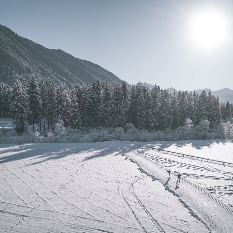 Langlaufen in Winterlandschaft | © Manuel Kottersteger