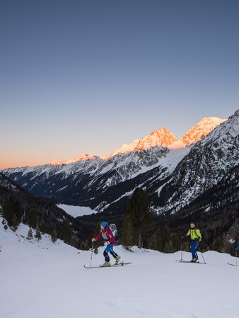Scialpinismo in paesaggio invernale | © Wisthaler Harald