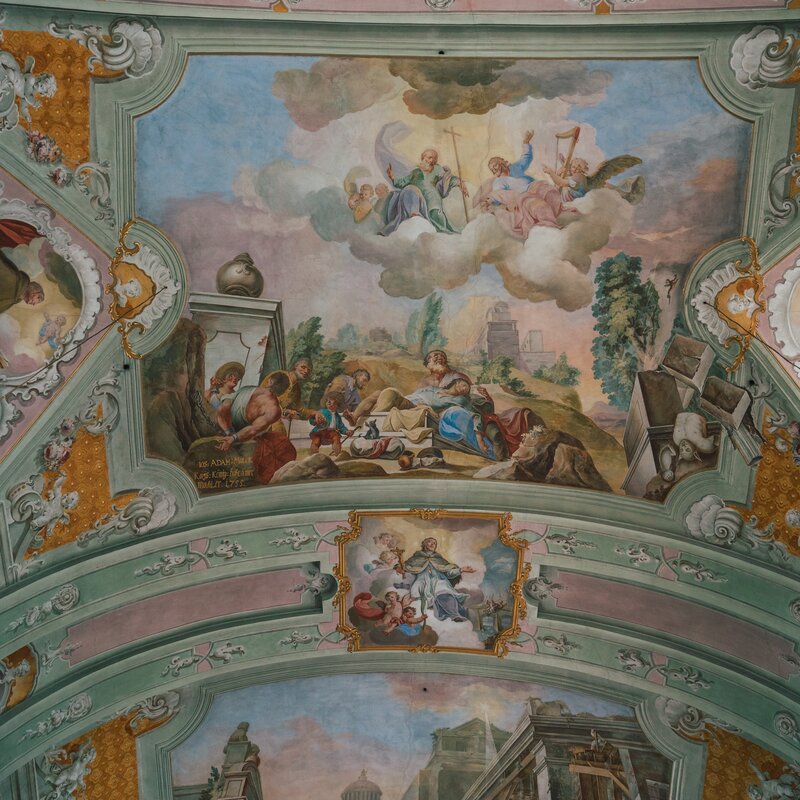Church painting on a ceiling | © Herb media vGmbh