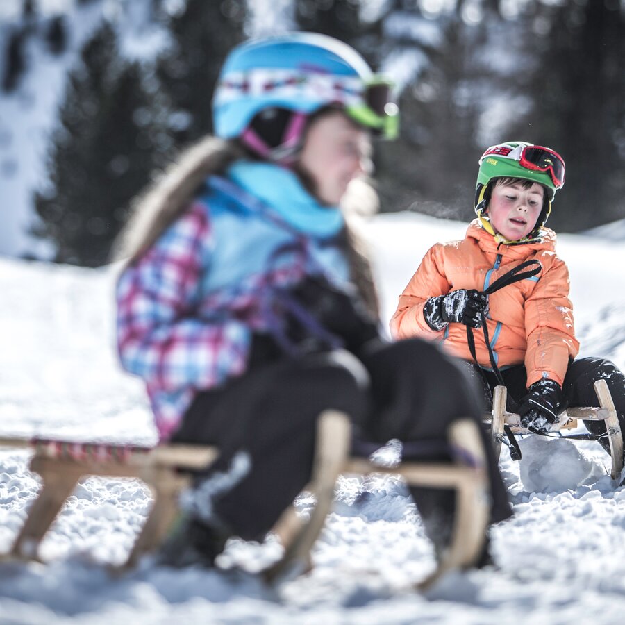 Sledging for children | © Manuel Kottersteger