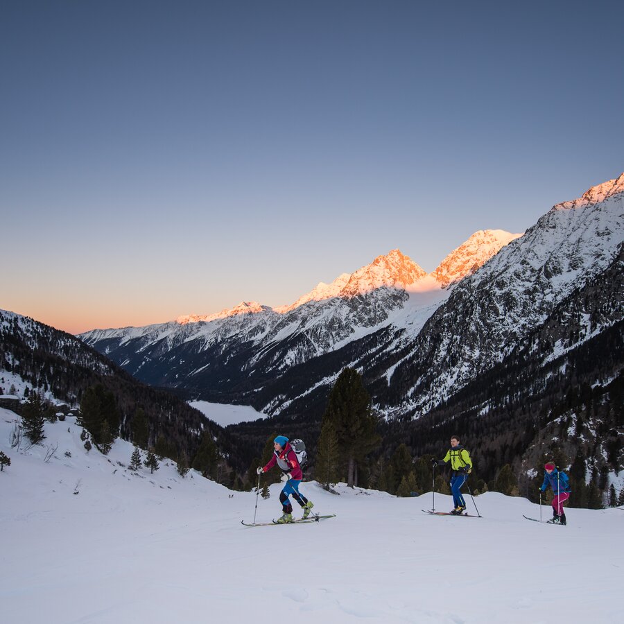 Scialpinismo in paesaggio invernale | © Wisthaler Harald