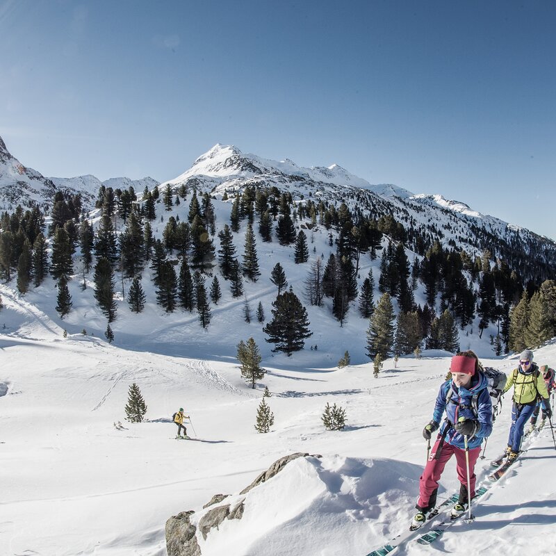 Skitouren in Winterlandschaft | © Wisthaler Harald