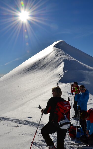 Scialpinisti sulla neve | © TV Kiens
