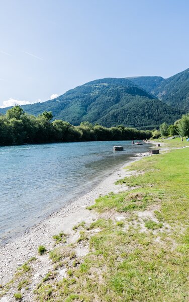 Die Beach im Sommer in St. Georgen. | © TV Bruneck