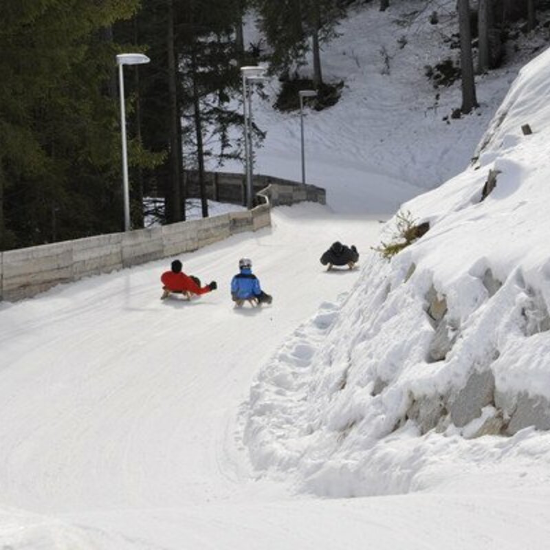Die Rodelbahn Cianross in St. Vigil. | © Skirama Kronplatz